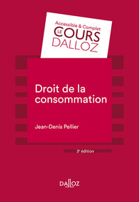 DROIT DE LA CONSOMMATION. 3E ED.