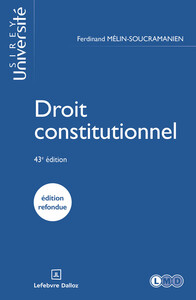 DROIT CONSTITUTIONNEL. 43E ED.