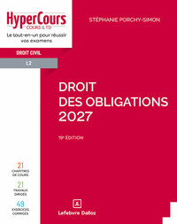 Droit des obligations 2027. 19e éd.
