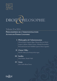 DROIT & PHILOSOPHIE. VOLUME 15