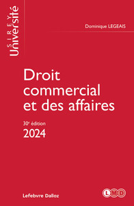 DROIT COMMERCIAL ET DES AFFAIRES 2024 30ED