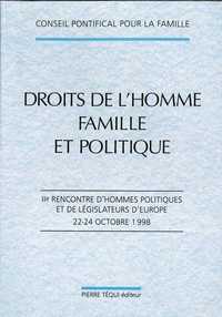 DROITS DE L HOMME FAMILLE ET POLITIQUE