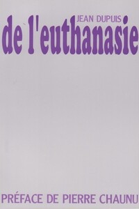 DE L'EUTHANASIE