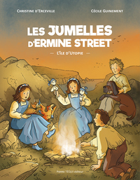 LES BD DE PATAPON - T02 - LES JUMELLES D'ERMINE STREET - L ILE D UTOPIE - EDITION ILLUSTREE