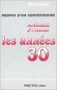 Les années 30