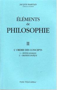 Eléments de philosophie II