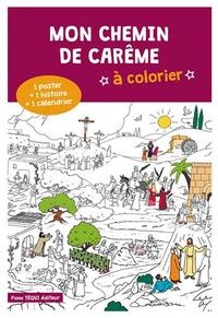 MON CHEMIN DE CAREME - A COLORIER