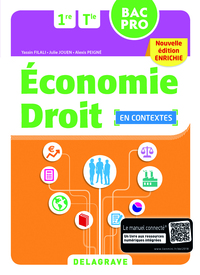 Economie Droit - En contextes 1re, Tle Bac Pro, Pochette de l'élève