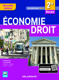 Economie Droit - Les parcours pro 2de Bac Pro, Pochette de l'élève