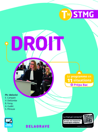 Droit Tle STMG, Pochette de l'élève