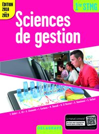 Sciences de gestion 1re STMG, Pochette de l'élève