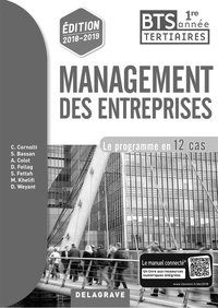 Management des entreprises 1re année BTS (2018) - Pochette - Livre du professseur