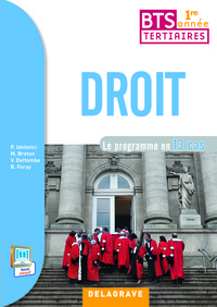 Droit 1re année BTS (2014) - Pochette élève