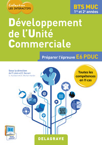 Développement de l'unité commerciale BTS MUC Les Interactifs (2015) - Pochette élève