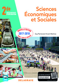 Sciences économiques et sociales (SES) 2de (2017) - Pochette élève