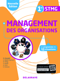 Management des organisations 1re STMG, Pochette de l'élève