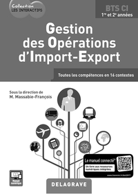 Gestion des opérations d'import-export BTS Commerce international (2017) - Pochette - Livre du professeur