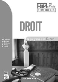 Droit 2e année BTS (2015) - Livre du professeur