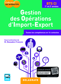 Gestion des opérations d'import-export BTS Commerce international (2017) - Pochette élève