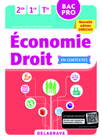 Economie Droit - En contextes 2de, 1re, Tle Bac Pro, Pochette de l'élève