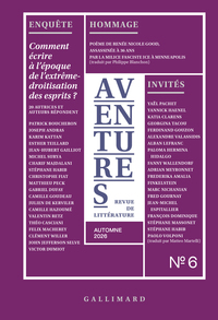 Aventures n6 automne 2026