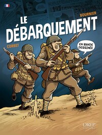 LE DEBARQUEMENT EN BANDE DESSINEE