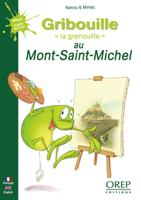 Gribouille "la grenouille" au Mont Saint-Michel