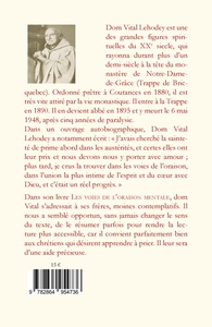 Les voies de l'oraison mentale