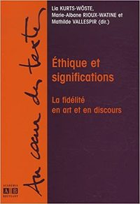 Ethique et significations