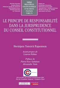 LE PRINCIPE DE RESPONSABILITE DANS LA JURISPRUDENCE DU CONSEIL CONSTITUTIONNEL - VOL173