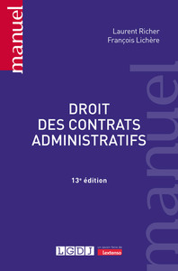 DROIT DES CONTRATS ADMINISTRATIFS