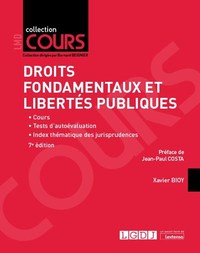 DROITS FONDAMENTAUX ET LIBERTES PUBLIQUES - COURS - TESTS D'AUTOEVALUATION - INDEX THEMATIQUE DES JU