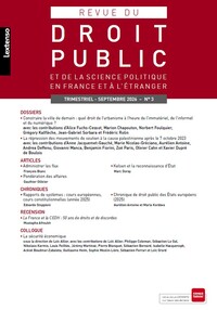 Revue du Droit Public 03/2026