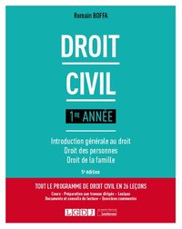 Droit civil 1re année