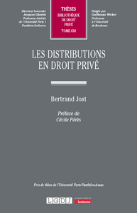 LES DISTRIBUTIONS EN DROIT PRIVE - TOME 638