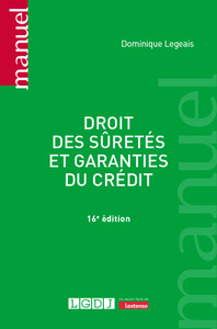 DROIT DES SURETES ET GARANTIES DU CREDIT