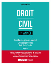 Droit civil 1re année