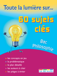 60 sujets clés bac philosophie