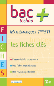 Bac+ TSTI maths fiches