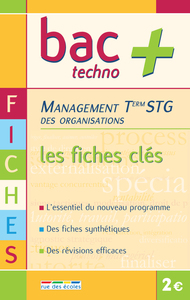 Bac+ T STG management fiches