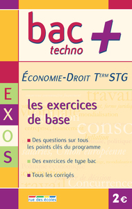 Bac+ T STG économie-droit exercices