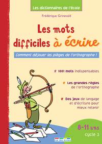 Les mots difficiles à écrire