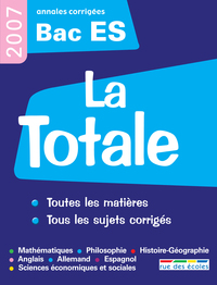 La totale Bac ES 2007