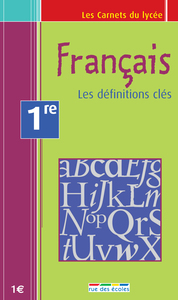 Français 1ère définitions