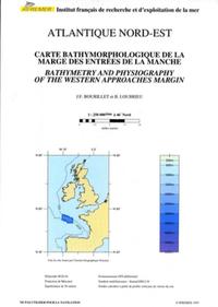 CARTE BATHYMORPHOLOGIQUE DE LA MARGE DES ENTREES DE LA MANCHEATLANTIQUE NORD-ES