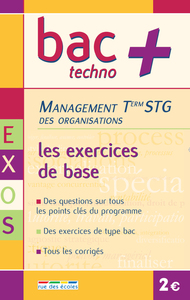 Bac+ T STG management exercices