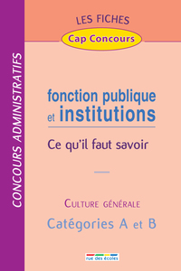 Fiches fonction publique