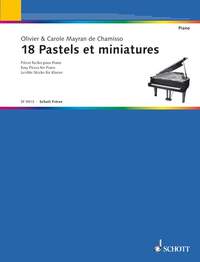 18 Pastels et miniatures