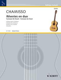 EDITION SCHOTT - FANTASIA FOR DUET - 6 PIECES. 2 GUITARS. PARTITION D'EXECUTION.