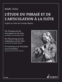 L'étude du phrasé et de l'articulation à la flûte